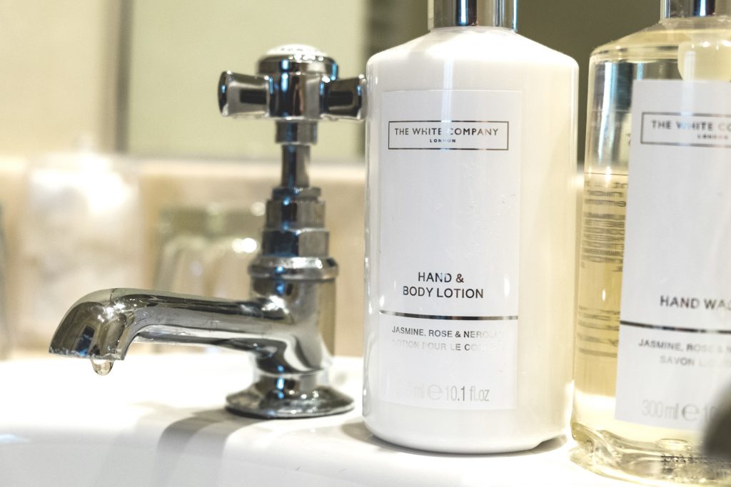 The White Company toiletries